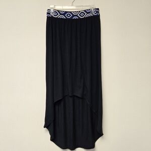 Soulmates High Low Skirt Black M